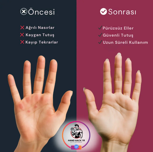 Hand Hack Egzersiz Tutacağı | Kavrama Gücünü Artıran Profesyonel Fitness Aksesuarı