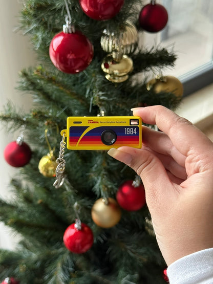 Retro Mini Charm Kamera