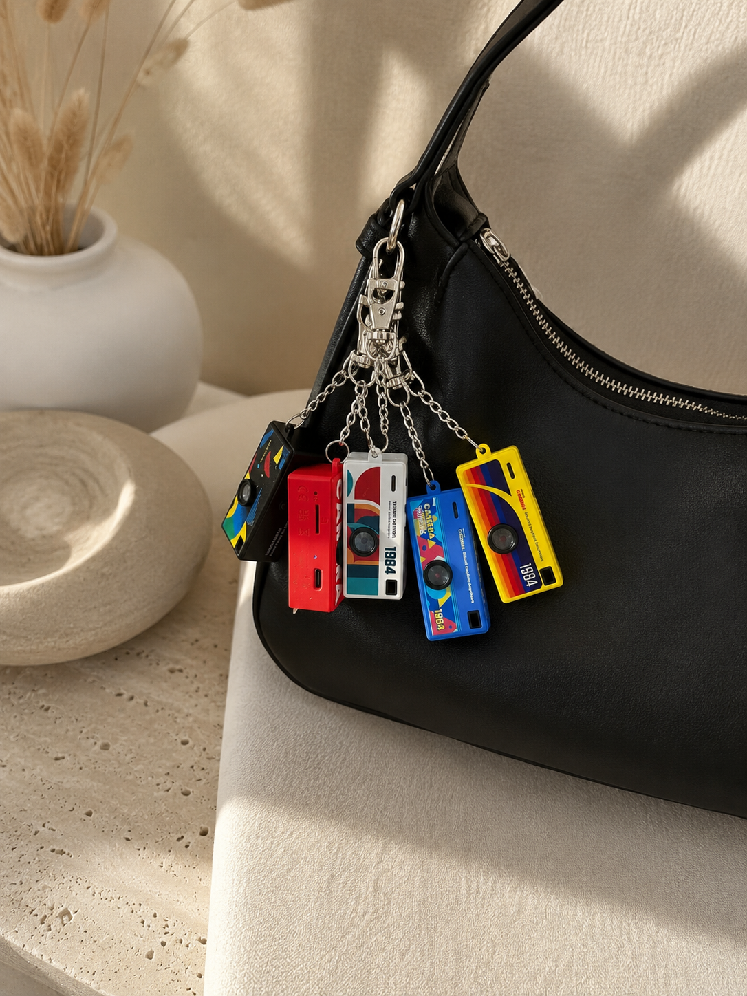 Retro Mini Charm Kamera
