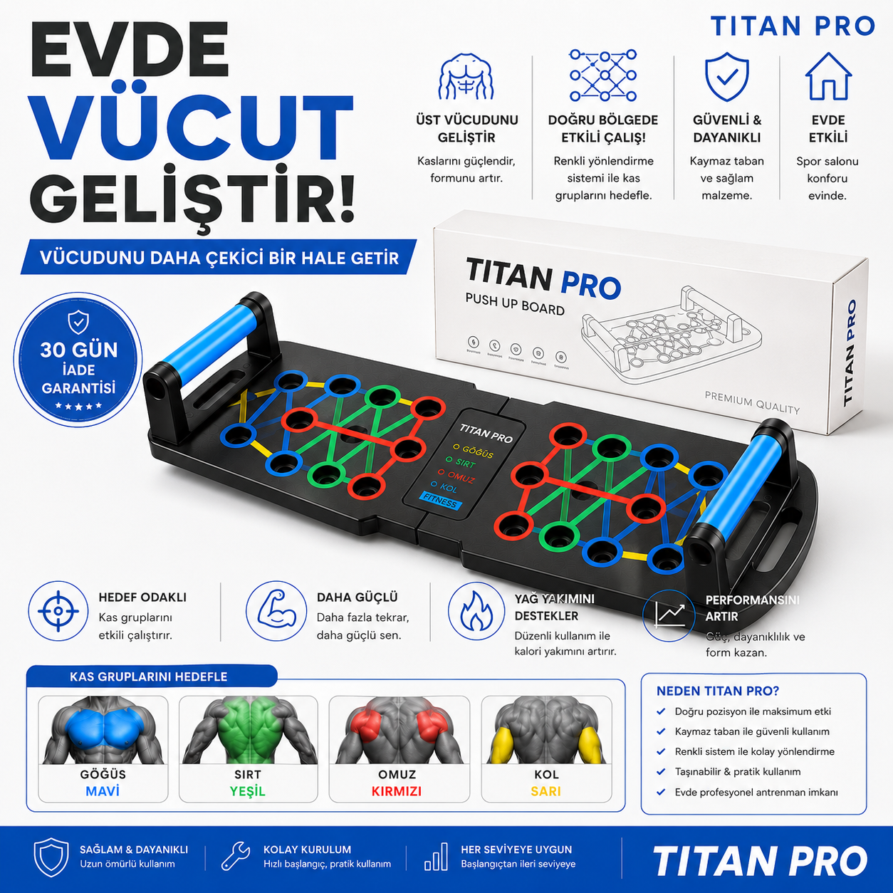 Titan Pro Akıllı Antrenman Tahtası