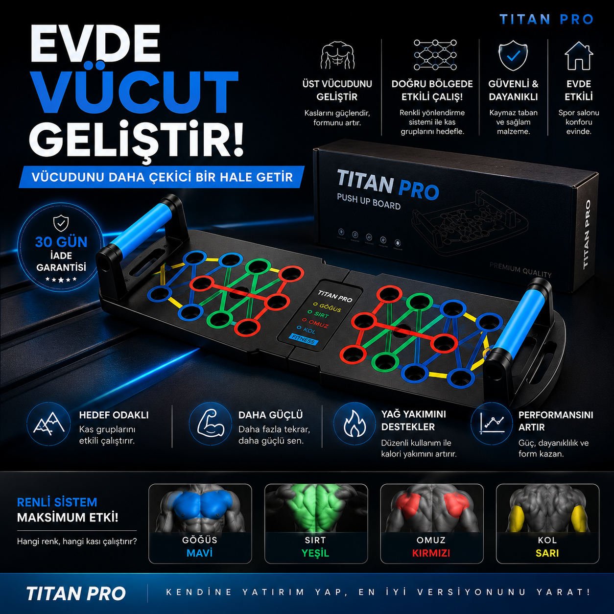 Titan Pro Akıllı Antrenman Tahtası